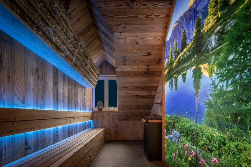 Heublumen-Tepidarium | Sauna Hotel Höttl